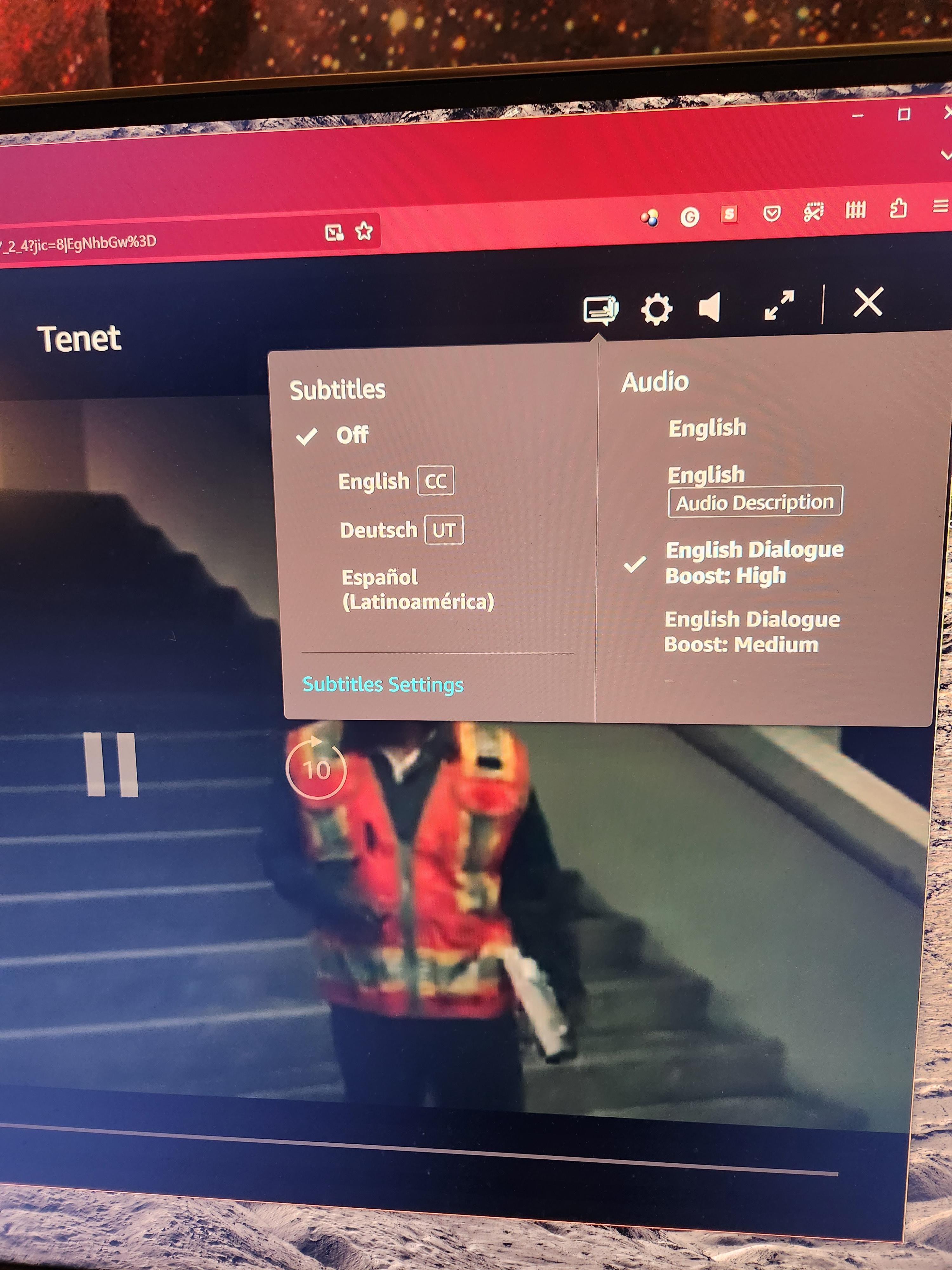 Amazon added a special function for Tenet. : r/tenet