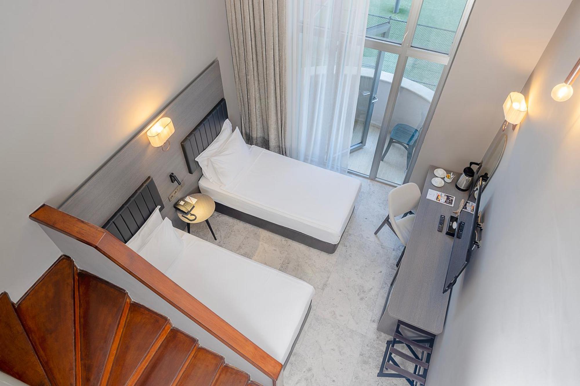 Chambre Quadruple en Duplex
