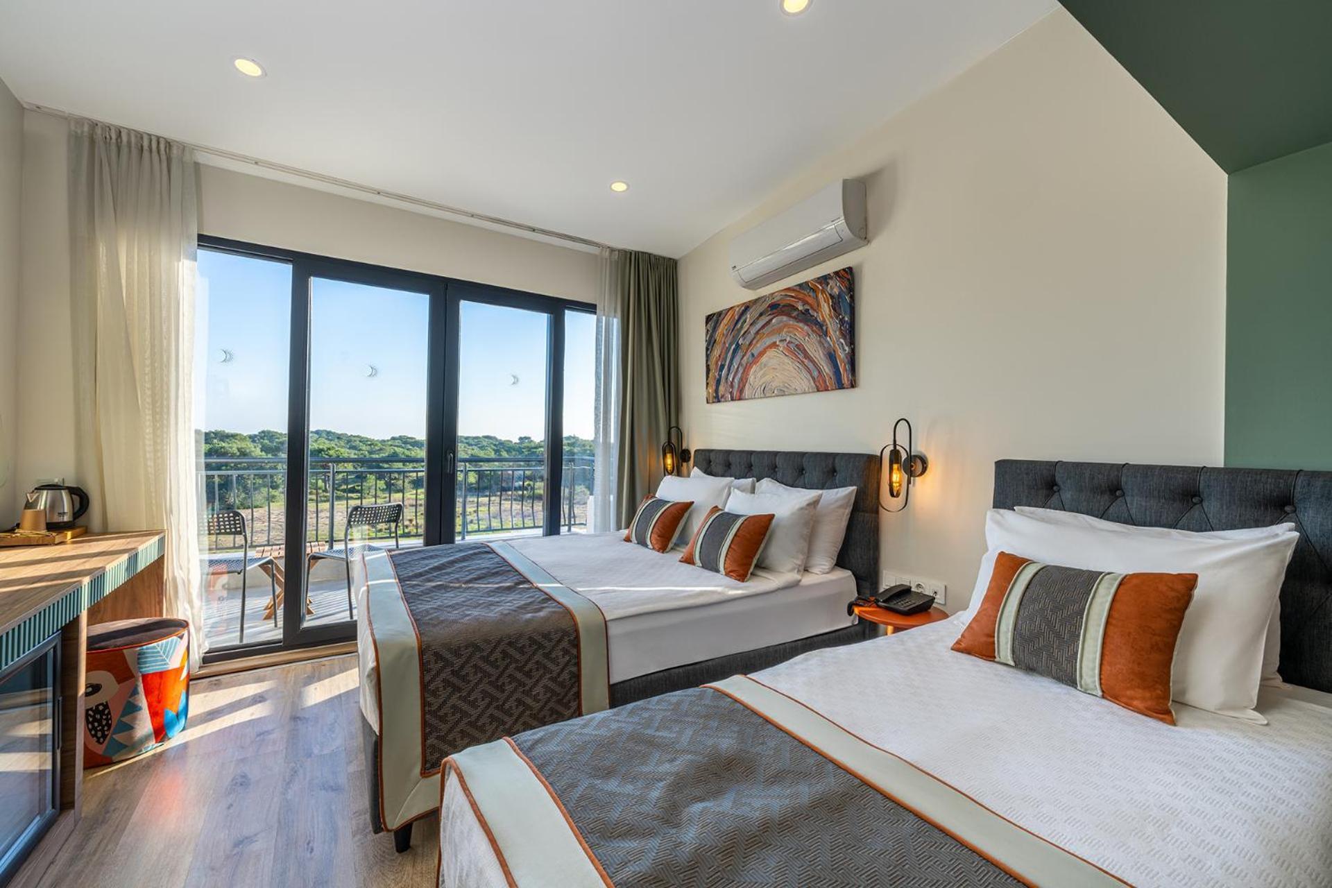Suite med balkon