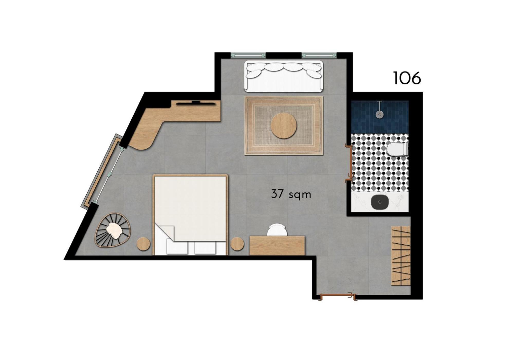 Chambre Double Deluxe - Vue sur Mer