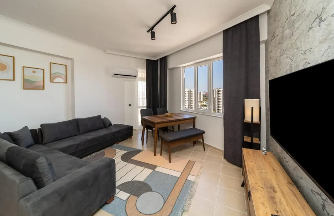 Sea View Apartment Near Lara Beach In Kundu Aksu-1