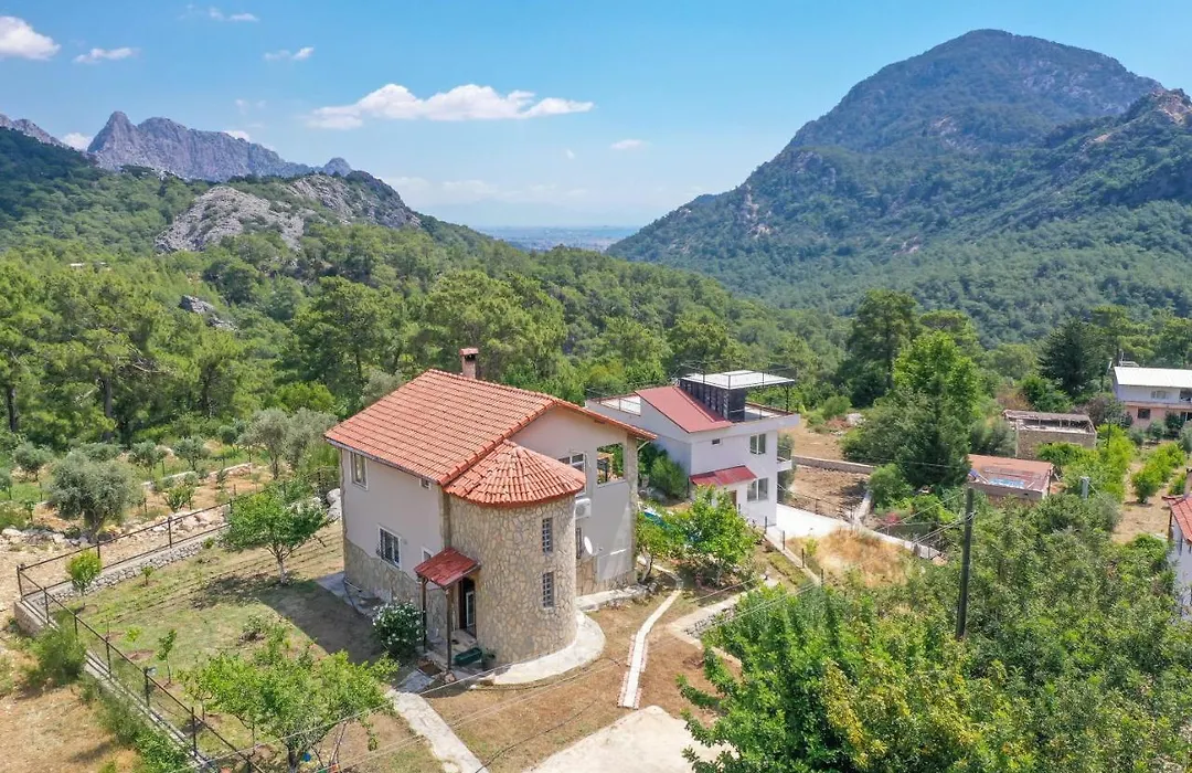 Secluded Villa With On Mountainside In Antalya-1