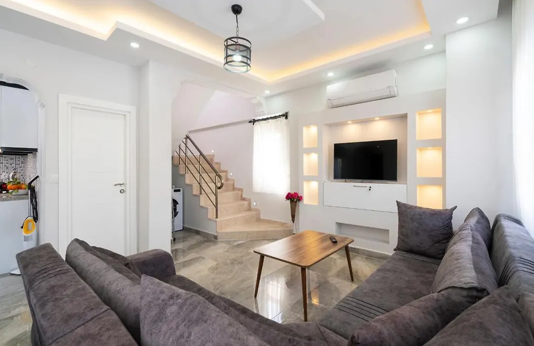 Villa With Jacuzzi, Sauna, And Pool For 7 People In Serik, Belek - Awz 167-1