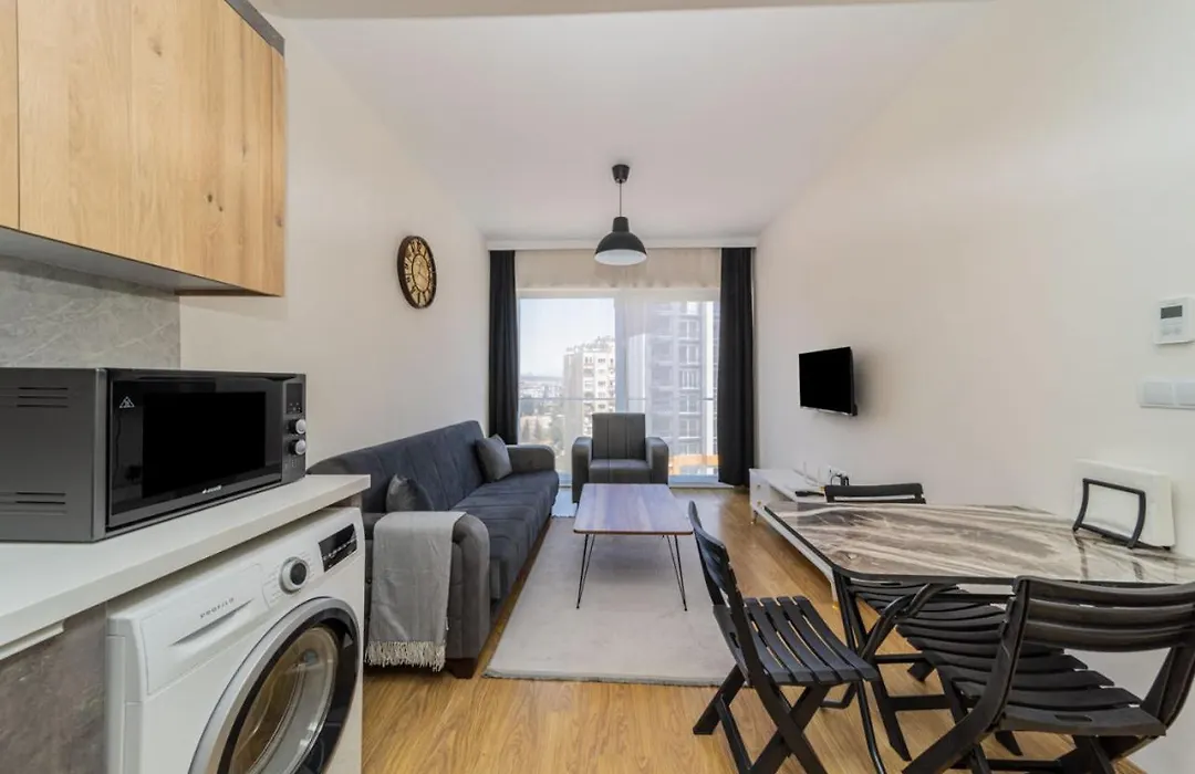 Superb Flat With Shared Pool In Kepez-1