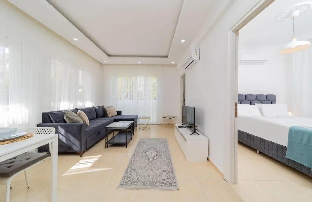Furnished Flat With Shared Pool In Belek Antalya-1