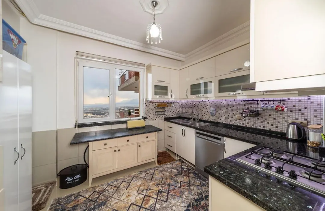 Apartment With Panoramic City View In Kepez-1