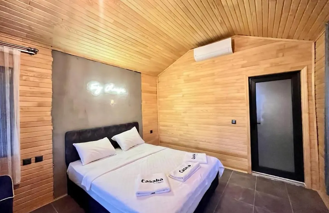 Nature Escape Rustic Bungalow With Backyard In Kas-1