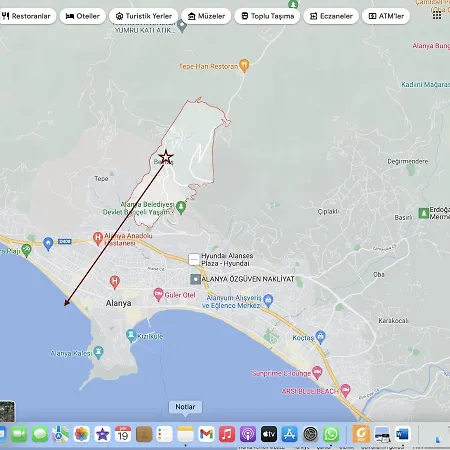 Alanya Bektas 3+1 Furnished Seaview For Rent Villa-2