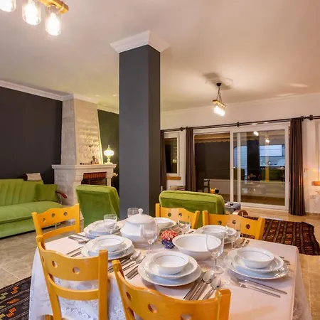 House W Private Pool And Jacuzzi In Kas-3