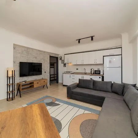 Sea View Apartment Near Beach With Balcony In Aksu-2
