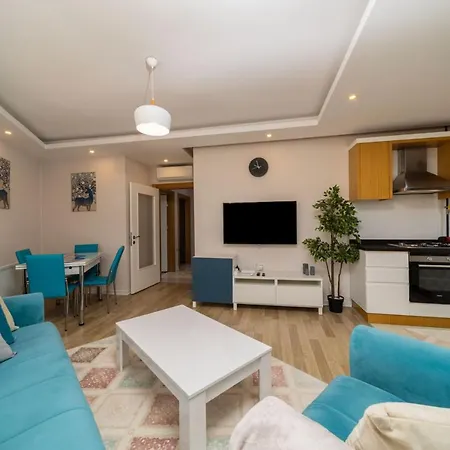 Ferienwohnung Convenient Flat With Balcony In Konyaalti-3