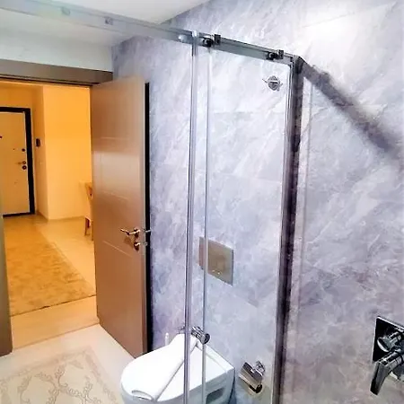 Central Flat With Shared Pool In Kepez Antalya-3
