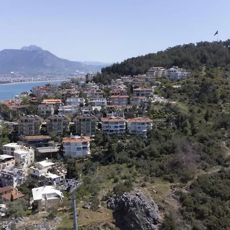 Flat With Sea & Nature View And Balcony In Alanya-2
