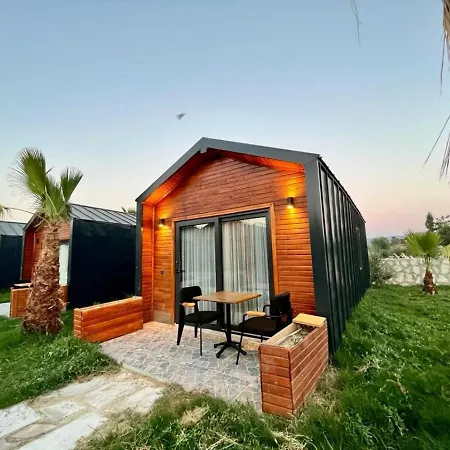 Nature Escape Rustic Bungalow With Backyard In Kas-2