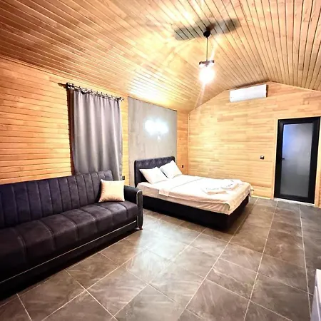 Nature Escape Rustic Bungalow With Backyard In Kas-3