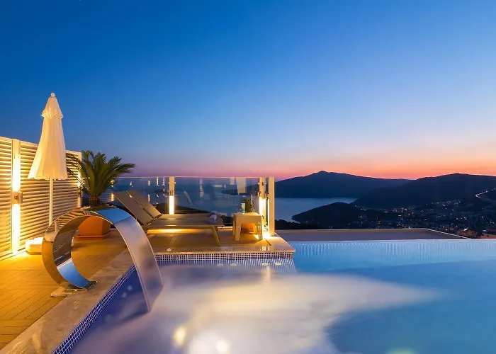 Haustierfreundliches Villa La Mer Azur Kalkan