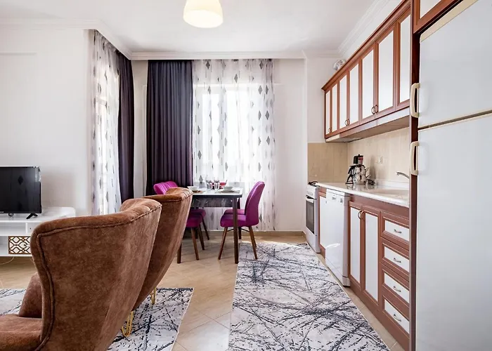 Appartement Assos Apart: Havuzlu Sitede Tamami Sizin 2 Oda 1 Salon Daire à Belek acceptant les animaux